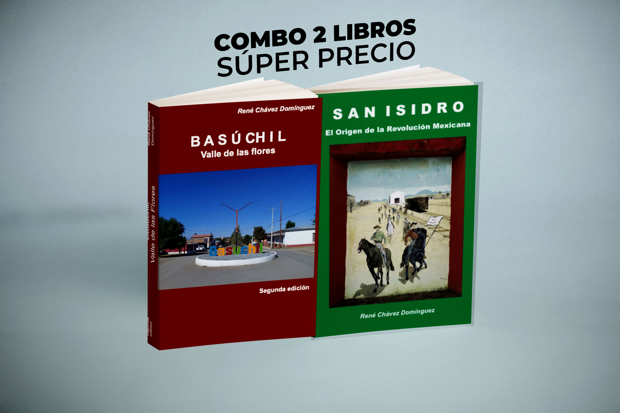 Combo 2 libros: San Isidro | El Origen de la Revolución Mexicana & Basúchil: Valle de las Flores